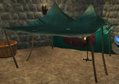 Teal tent Tier 6 Tente   75SP 55