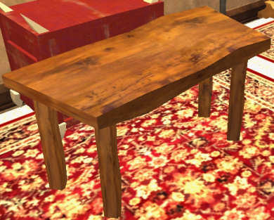 Table en chêne noueux Tier 4 Table  bois de chne 300SP 33