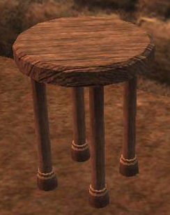 Table de chevet en orme Tier 1 Table   20SP 8