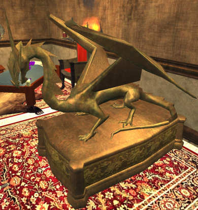 Statue de dragon archaïque Tier 7 Statue  xegonite 900SP 66