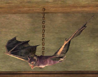 a chained bat PNJ Divers Halloween  0SP 0