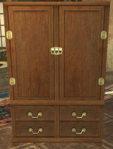 a finished Wantia armoire Qute Rangement Shin  0SP 0