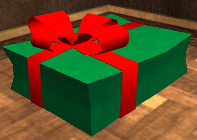 Green decorative Frostfell gift box Event Frostfell Frostfell  20SP 0