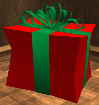 Red decorative Frostfell gift box Event Frostfell Frostfell  20SP 0