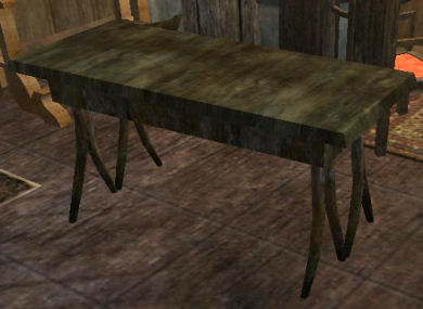 Belle table en tek Tier 5 Table   55SP 42